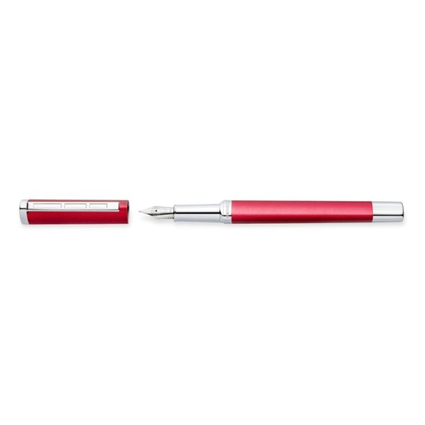 Staedtler Fyldepen - Triplus medium - rd - (bl skrift)